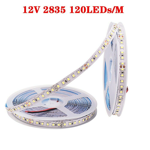 2835 LED Strip DC 12V 24V 5M 60/120/240/480 LEDs/M Light Led Ribbon Rope lights - Picture 21 of 22