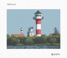 Lighthouses Needlepoint Kit or Canvas