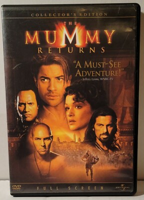 The Mummy Returns (Full Screen Collector's Edition) - DVD - VERY GOOD ...