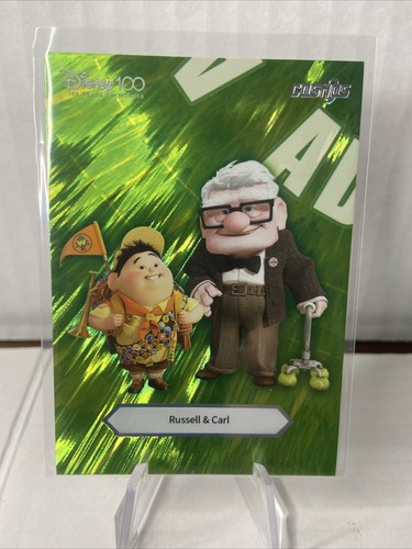 Carl Fredricksen & Russell Pixar UP 2023 Kakawow Cosmos Disney 100 lamina verde - Foto 1 di 4
