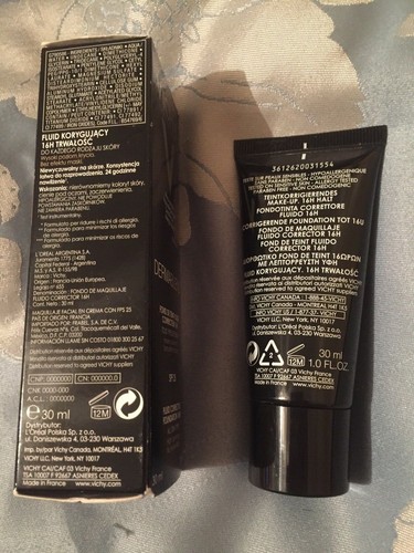 NEU Vichy Dermablend Corrective Foundation 16hr 75 Espresso 30ml LSF25 UVP £20 - Bild 3 von 4