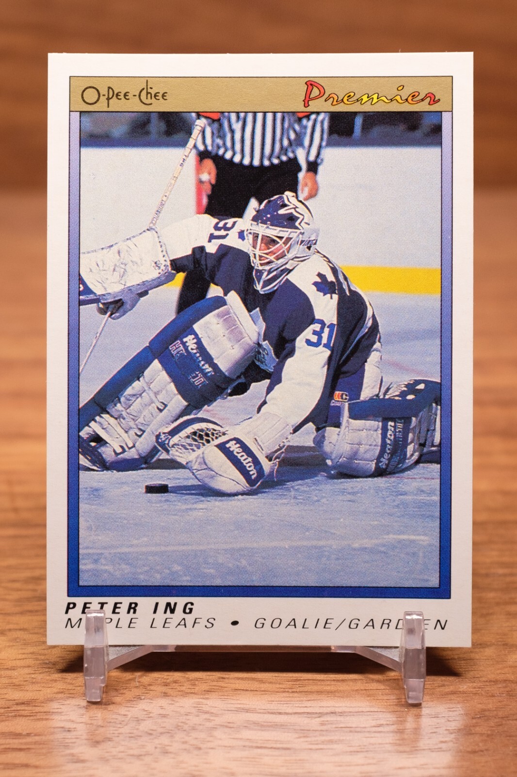 1990-91 O-Pee-Chee Premier - Peter Ing #49 (RC)