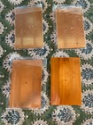24K Gold Plated Back Plate For Electrical Fixtures 1980'S Unused