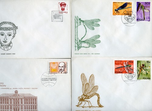 Polen 1988 Ersttagsbrief # FDC - First Day Cover # 33 Umschlag Satz - Bild 8 von 9