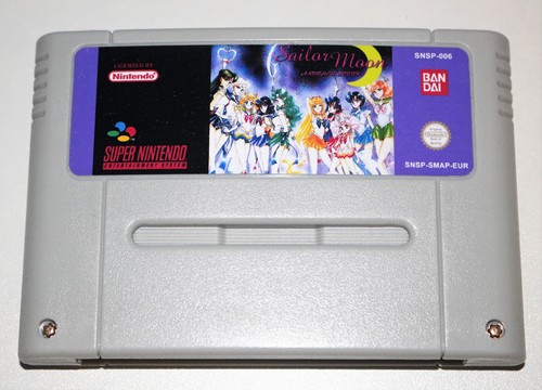 *PAL Version* Pretty Solider Sailor Moon Another Story English Game For SNES - Picture 1 of 3