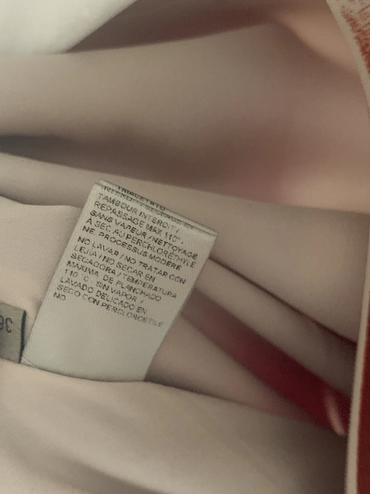 Abito da donna rosso a righe Bottega Veneta taglia 38 US 2 4