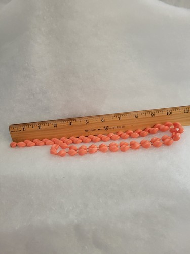 Sarah Coventry Necklaces lot of 2 VTG Coral, Blue Spring/Summer Abt 18" drop - Picture 10 of 10