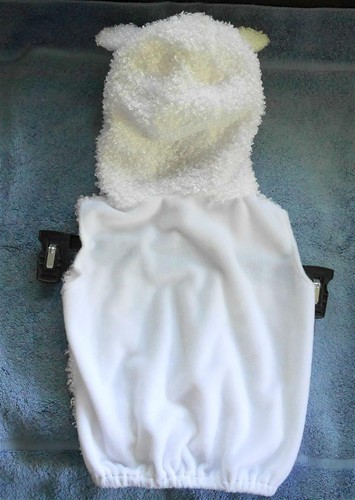 Baby Plush Lamb Costume 6-12 Months DRESS UP AMERICA - Picture 4 of 9