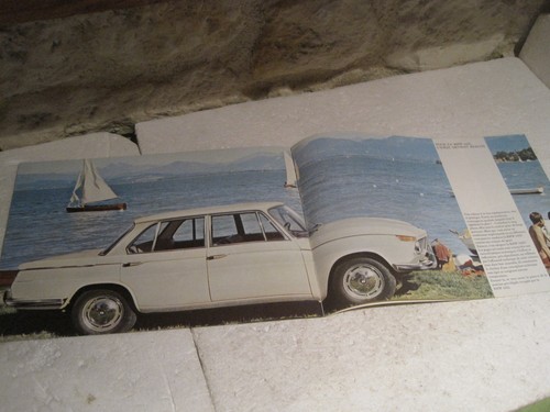 SUPERBE CATALOGUE DEPLIANT PUBLICITAIRE ANCIEN LA NOUVELLE BMW 1600 - Imagen 5 de 5