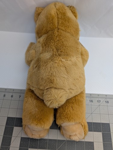 Mighty Star Neo Bear Plush Brown 24K Polar Puff Stuffed Animal Toy - Picture 4 of 8