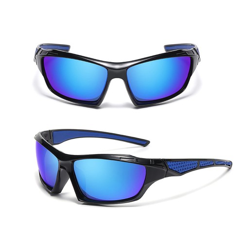 Motorcycle Sunglasses Men Driving Riding Bike Anti-UV Glasses Yellow/Gray/Blue - Picture 16 of 21