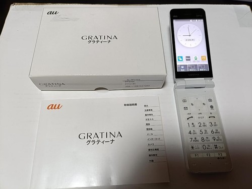 KYOCERA KYF42 GRATINA ANDROID FLIP PHONE UNLOCKED JAPAN USED - Afbeelding 11 van 32