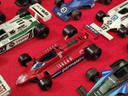 LOTTO MACCHININE MODELLINI FORMULA 1 F1 POLISTIL SERIE RJ 1:66 no politoys f 1 - - Foto 22 di 24