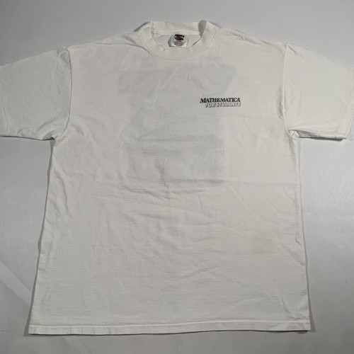 VTG Mathematica For Students Wolfram Technology Education T-Shirt XL X-Large - Imagen 5 de 10