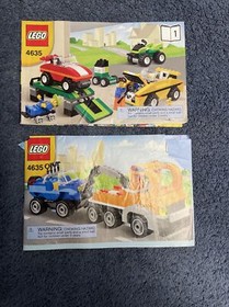 LEGO 4635 Fun With Vehicles 100% Complete W/Instructions 