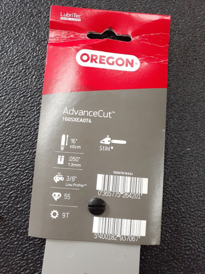 16" Oregon Stihl MS170 Chainsaw Bar & Chain 160SXEA074 3/8 050 91VXL055