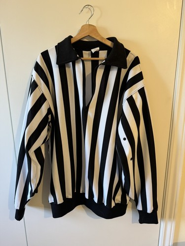 MENS 2XL? Size 54 SP Pro Referee Hockey Jersey made in Canada Linesman