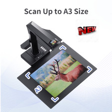 ET 25 PRO CZUR SCANNER PLANETAIRE A3 POUR LIVRES, DOC PHOTOS. CMOS, 25MP, 330DPI