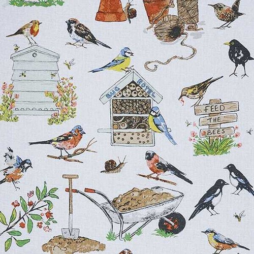 Ulster Weavers Garden Birds Cotton Tea Towel - Picture 2 of 4