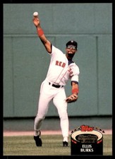 1992 Stadium Club  Ellis Burks #399 Boston Red Sox
