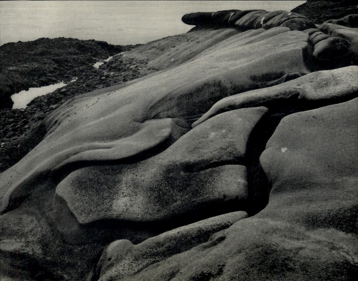 Edward Weston 写真集 1938 1968 Original Edward Weston South Shore Eroded Rock Art