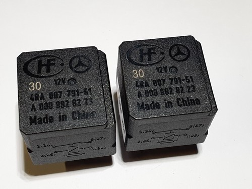 2x Relais Mercedes Benz 4RA 007 791-51 - 第 1/4 張圖片
