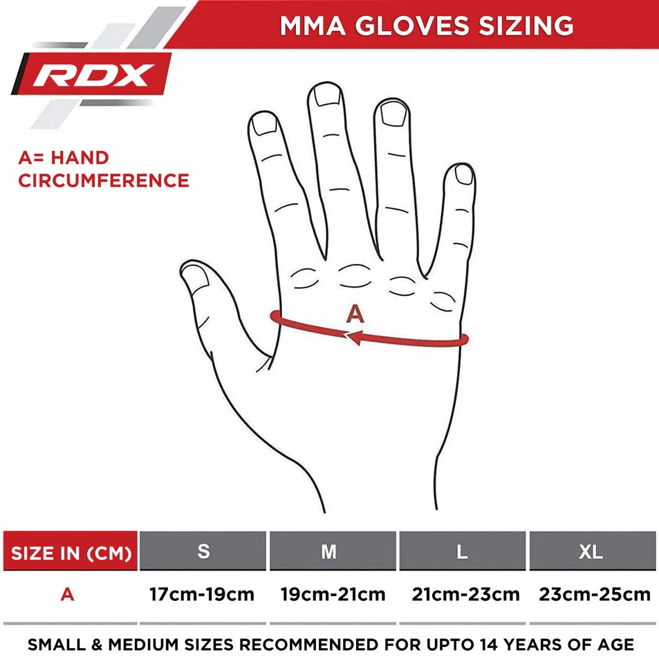 MMA Handschuhe von RDX, Grappling und Training handschuhe für Sparring kampt - Bild 2 von 2