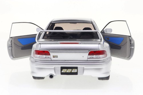 1:18 Subaru Impreza 22B 1998 -- Silver -- Solido - Picture 3 of 12