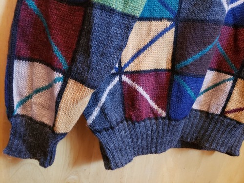 Modern Alpaca Wool Sweater Medium Multi BRAND NEW Super Soft! Better than Merino - Picture 3 of 6