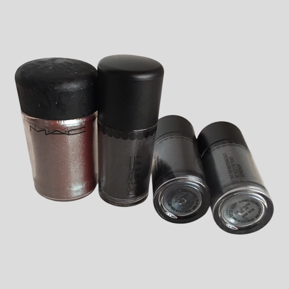 MAC Eye Pigment Powder Quad - Blue Brown, Dark Soul, Blue Noir, Dark Blue Green - Image 2 of 4