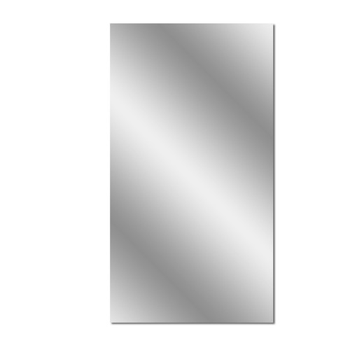 Reflective acrylic mirror foil for versatile interior design 200x60 cm