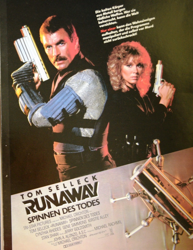32 2x Pressehefte RUNAWAY Tom Sellect, Cynthia Rhodes, Gene Simmons, Kirstie All - Picture 3 of 3