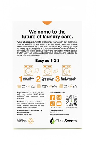 laundry detergent sheets - Picture 3 of 3