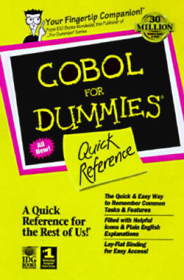 COBOL for Dummies Quick Reference (For Dummies: Quick Reference (Comp - GOOD