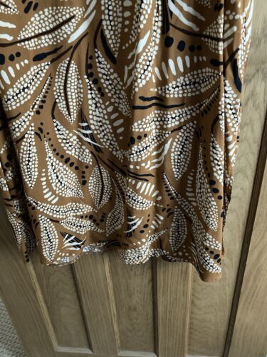 Dress 18 Brown White Black BN - Picture 2 of 4