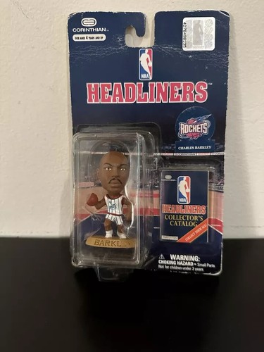 1996 Charles Barkley Houston Rockets NBA Headliners Figure New - Picture 2 of 4