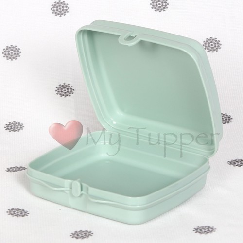 NEW Tupperware Sandwich Keeper Purple Aqua Blue Pink Lunch Box - Picture 11 of 20