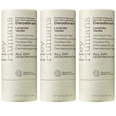 Deodorant, Aluminum Free Deodorant for Women and Men, Contains Naturally Deri...