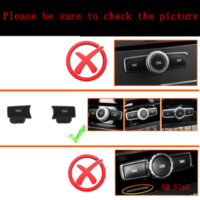 CD Audio Control Button Knopf Abdeckung für Mercedes-Benz GLK (X204) 2012-15