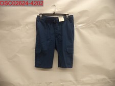 Arizona Jeans Co Boys Freedom Blue Flex Cargo Short, Sz L 14/16 4230391010505
