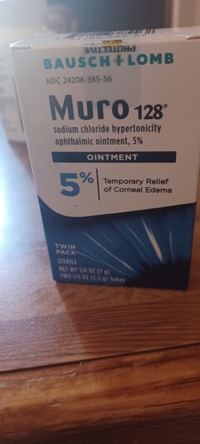 Bausch + Lomb Muro 128 Solution 3.5g Exp: 01/26+++