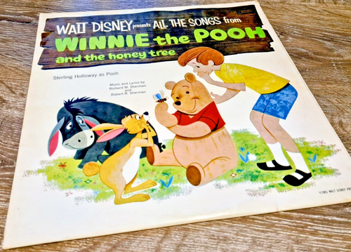 WINNIE THE POOH 1965 - 12" Vinyl LP Record - VINTAGE - WALT DISNEY - Picture 4 of 10