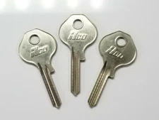 Ilco brand key blanks, 1092 C, M7, locksmith, Set of 3