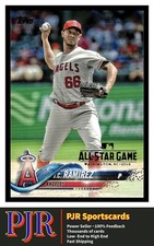 2018 Topps #568 J.C. Ramirez Los Angeles Angels  All-Star Stamp