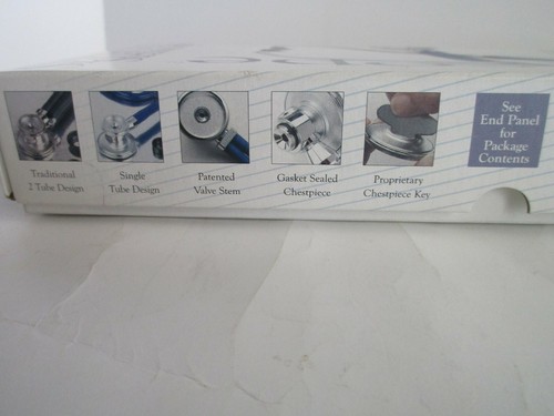 ADC - Adscope Clinician Stethoscope - AFD Technology - tested in the USA - Black - Picture 4 of 6