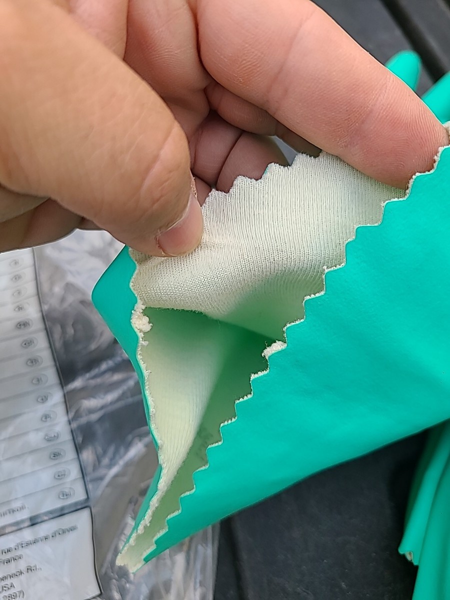 MAPA Professionnel STANSOLV-AK-22-381-GR-8 Schutzhandschuhe – 1 Paar, Extrem Flexibel Mit Baumwollfutter