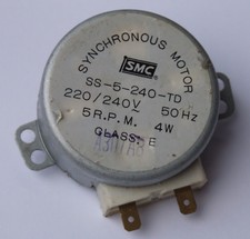 S-5-240-TD AC 220-240V 5RPM 50HZ Synchronous Motor f&uuml;r Mikrowellen Kunststoffach