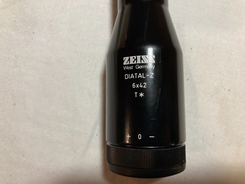 Zeiss Diatal-Z 6x42mm T* Made In West Germany Scope Reticle #4 - Picture 9 of 10