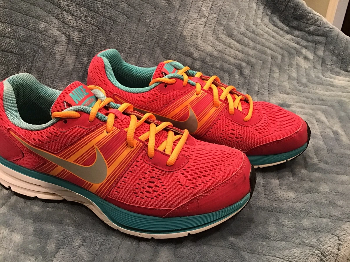 Nike Fitsole Athletic Shoes - Pink/Aqua US 9.5 / UK 7 | eBay