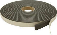 JVCC Medium-Density PVC Foam Tape 1 in x 50 ft. x3/16 in thick, Single Sided